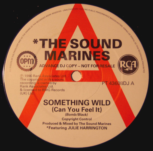 The Sound Marines : Something Wild (Can You Feel It) (12", Adv)