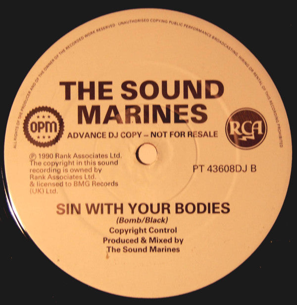 The Sound Marines : Something Wild (Can You Feel It) (12", Adv)