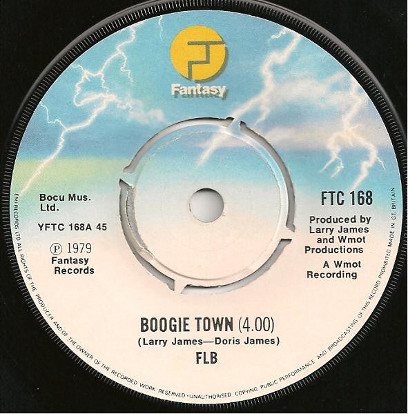Fat Larry's Band : Boogie Town (7")
