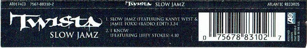 Twista : Slow Jamz (CD, Single)