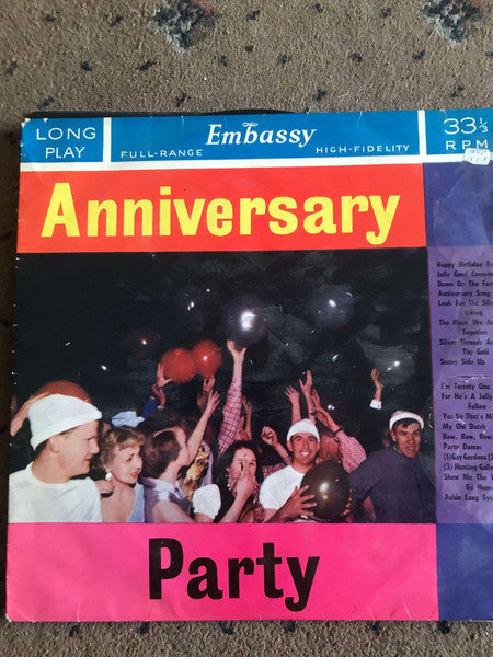 The Riverboat Banjo Band, Jean Campbell, Paul Rich, Mike Sammes Singers : Anniversary Party (LP)