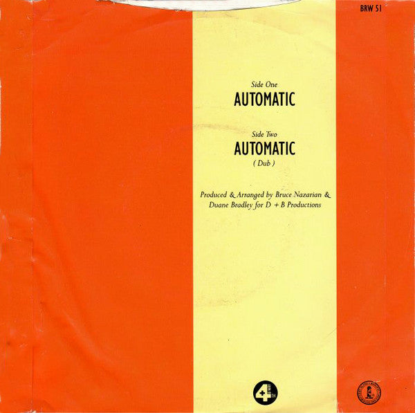 Millie Scott : Automatic (7", Single)