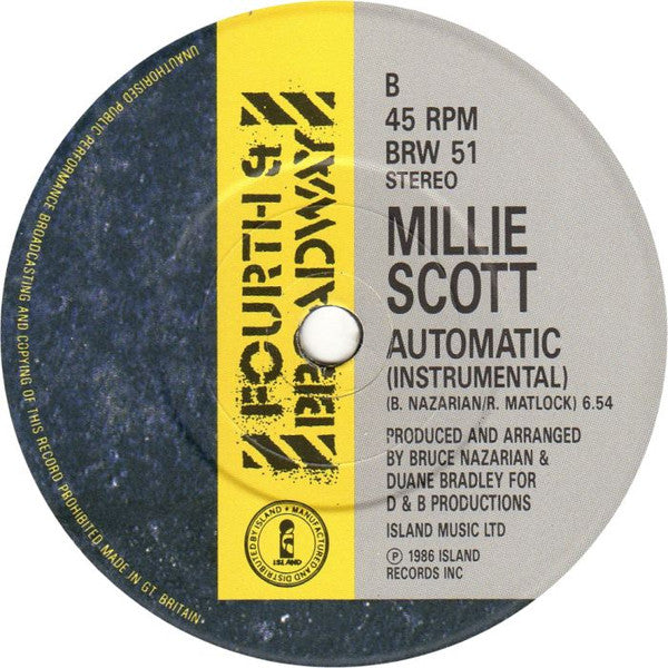 Millie Scott : Automatic (7", Single)