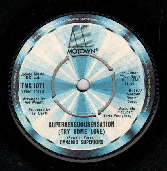 Dynamic Superiors : Stay Away (7", Single)