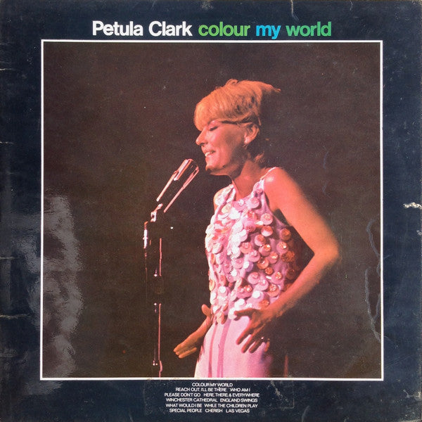 Petula Clark : Colour My World (LP, Album, Mono, RE)