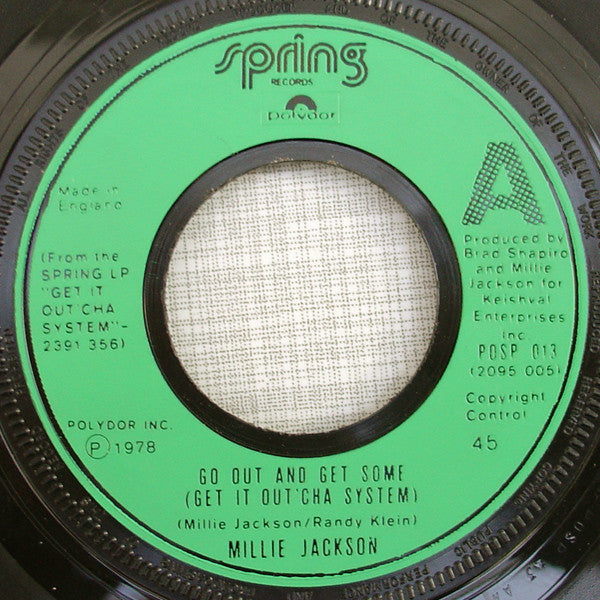Millie Jackson : Go Out And Get Some (7")