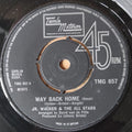 Jr. Walker & The All Stars* : Way Back Home (Vocal) (7", Single, RE)