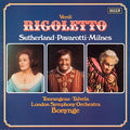 Verdi* - Sutherland* · Pavarotti* · Milnes* · Tourangeau* · Talvela* · London Symphony Orchestra · Bonynge* : Rigoletto (3xLP, Album + Box)