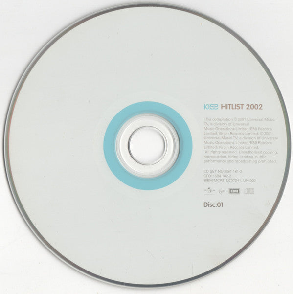 Various : Kiss Hitlist 2002 (2xCD, Comp)