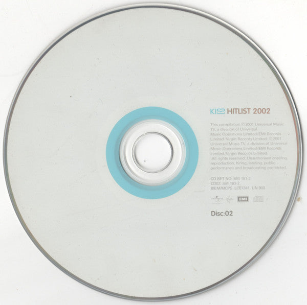 Various : Kiss Hitlist 2002 (2xCD, Comp)