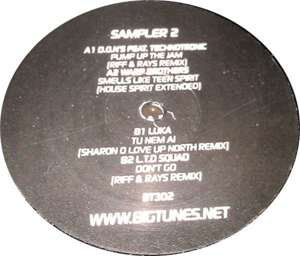 Various : Big Tunes 3 Living For The Weekend (12", Smplr)