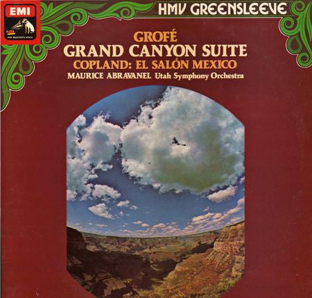 Grofé* / Copland*, Maurice Abravanel, Utah Symphony Orchestra : Grand Canyon Suite / El Salón Mexico (LP, RE)