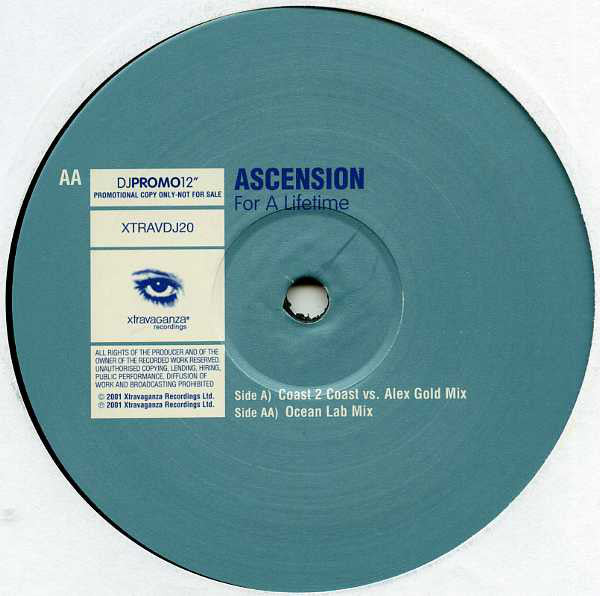 Ascension : For A Lifetime (12", Promo)