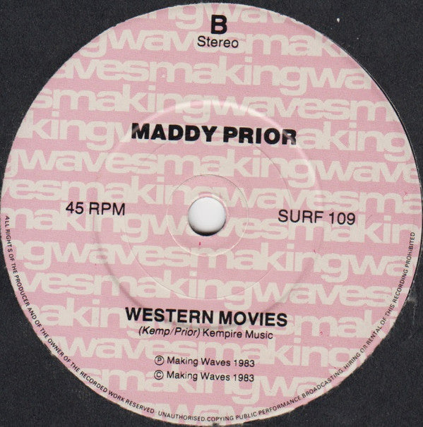 Maddy Prior : Deep In The Darkest Night (7", Single, RE)