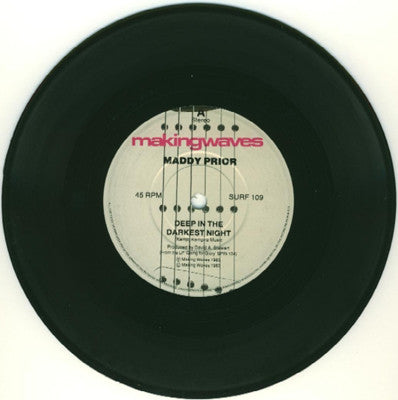 Maddy Prior : Deep In The Darkest Night (7", Single, RE)