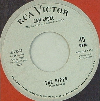Sam Cooke : When A Boy Falls In Love / The Piper (7", Single, Promo)