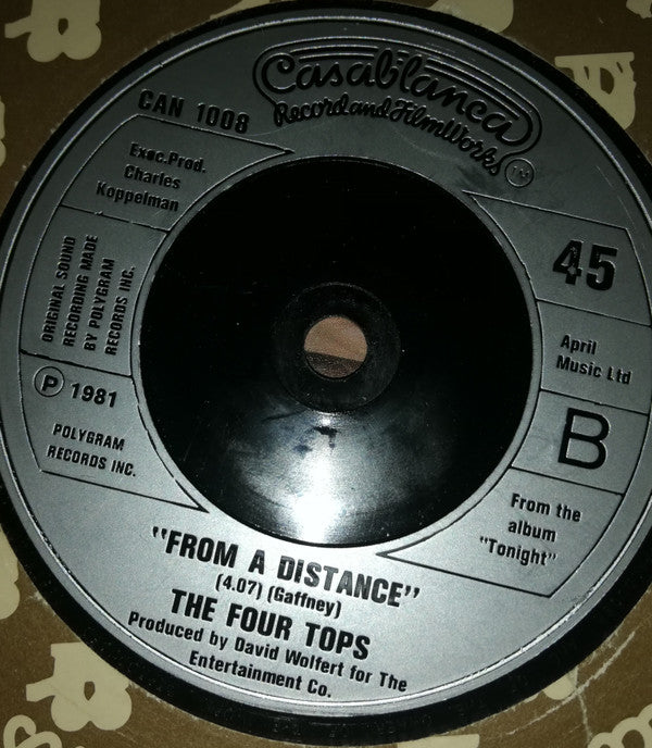 Four Tops : Tonight I'm Gonna Love You All Over (7", Single, Sil)