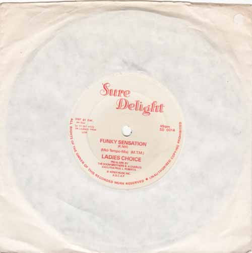 Ladies Choice : Funky Sensation (Instrumental) (7", Single)