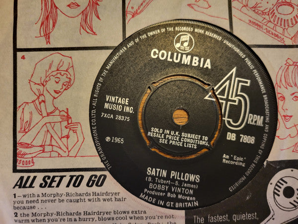 Bobby Vinton : Careless (7", Single)
