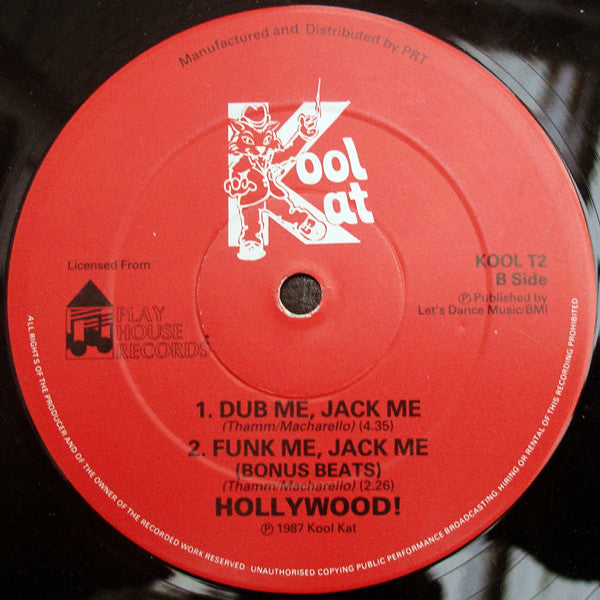 Hollywood (3) : Funk Me, Jack Me (12")
