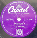 Les Baxter With His Orchestra And Chorus* : Venezuela / The High And The Mighty (Shellac, 10")