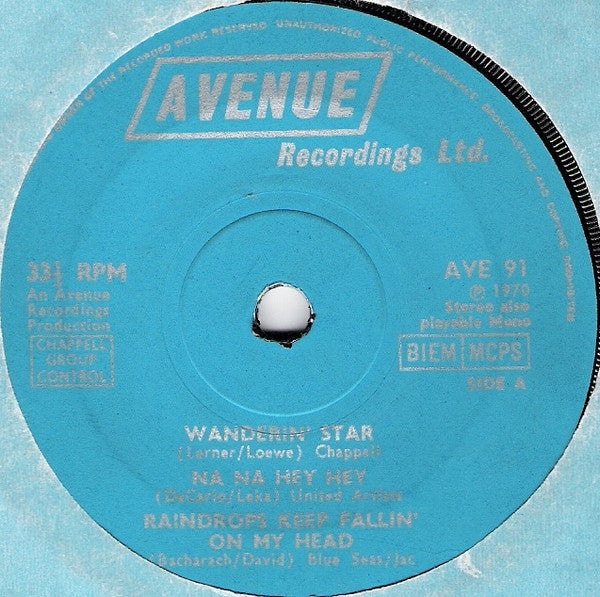 Unknown Artist : Wanderin' Star (7")