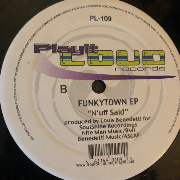 Robbie Rivera & Louis Benedetti : Funktown EP (12", EP)