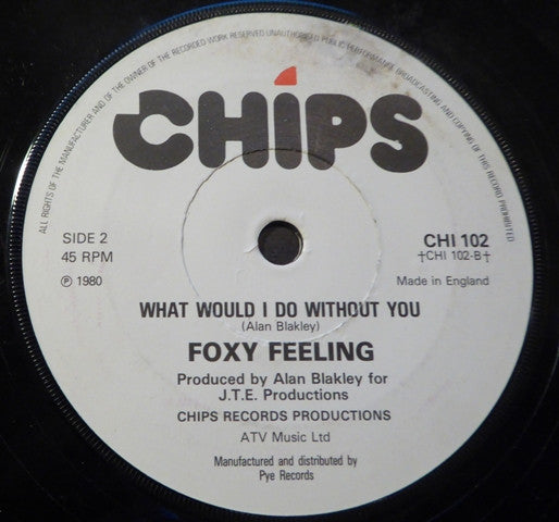 Foxy Feeling : Foxy Feeling (7", Single)