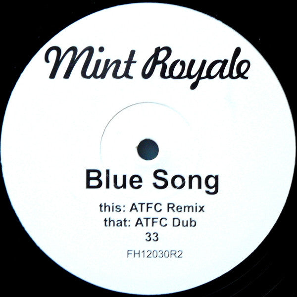 Mint Royale : Blue Song (12", Promo)