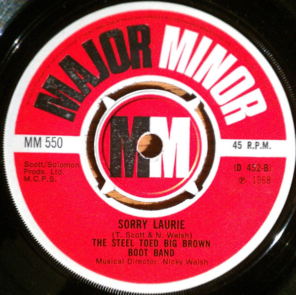 The Steel Toed Big Brown Boot Band : The Hodum Brigade (7", Mon)