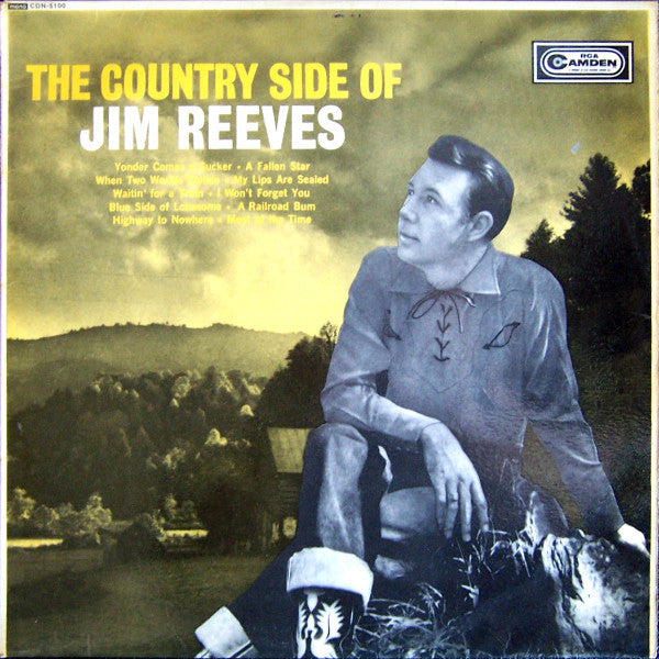 Jim Reeves : The Country Side Of Jim Reeves (LP, Album, Mono, RE)