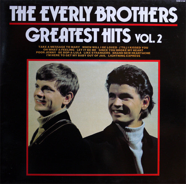 Everly Brothers : Greatest Hits Vol. 2 (LP, Comp)