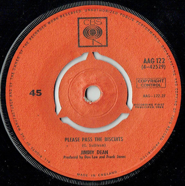 Jimmy Dean : Little Black Book (7", Single)