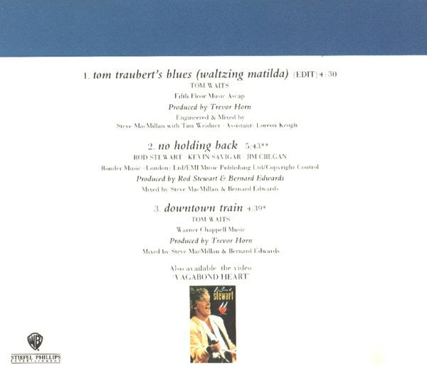 Rod Stewart : Tom Traubert's Blues (Waltzing Matilda) (CD, Single)