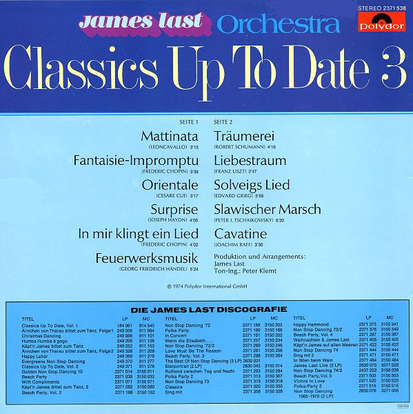 Orchester James Last : Classics Up To Date 3 (LP, Album)