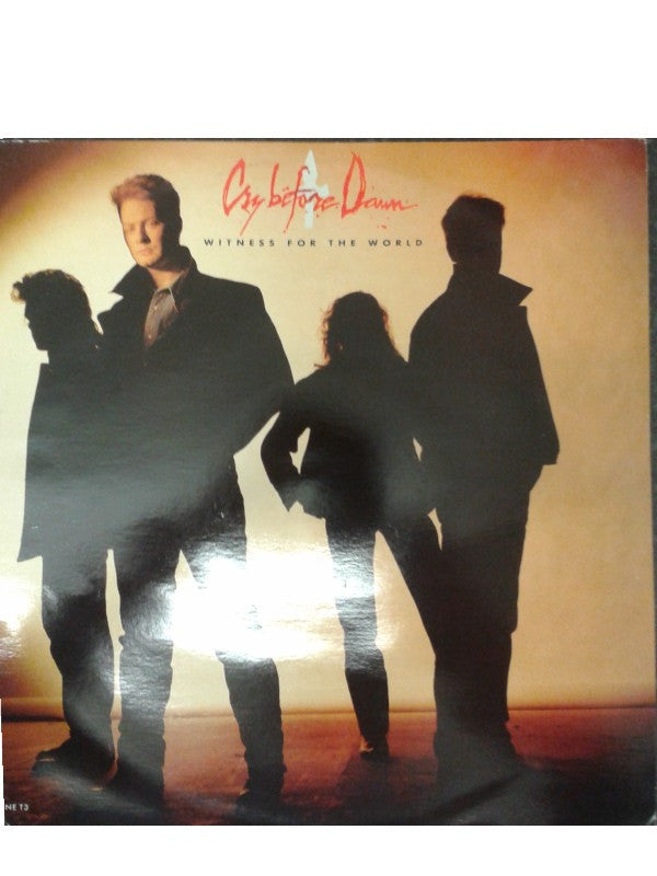 Cry Before Dawn : Witness For The World (12")