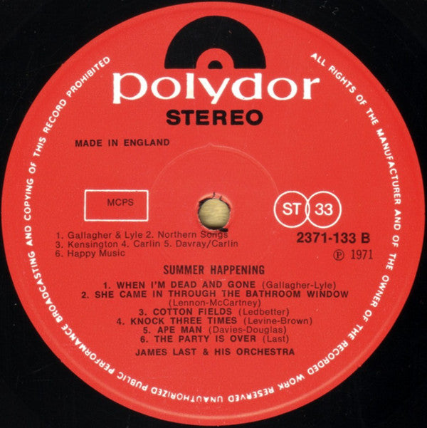 James Last : Happyning (LP, Album)