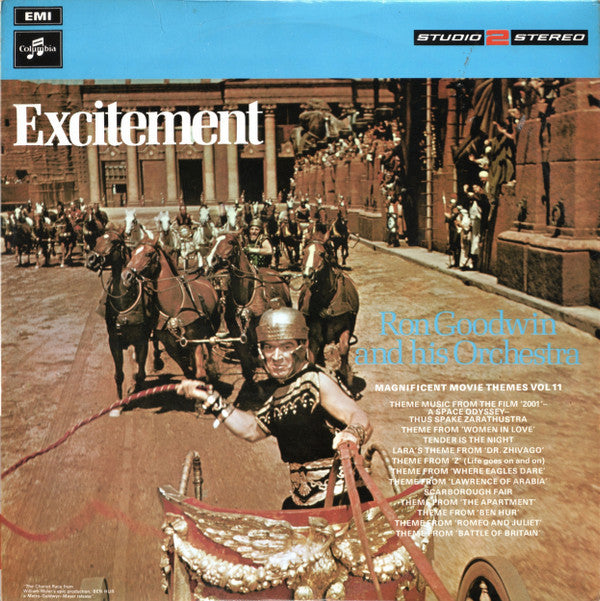 Ron Goodwin And His Orchestra : Excitement! (LP)