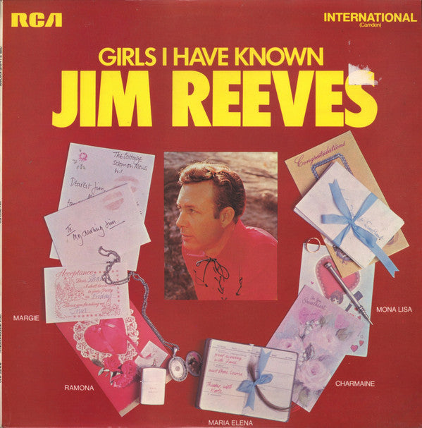 Jim Reeves : Girls I Have Known (LP, Album, RE)