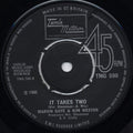 Marvin Gaye & Kim Weston : It Takes Two (7", Single, RE, Kno)