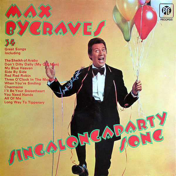 Max Bygraves : Singalongaparty Song (LP)