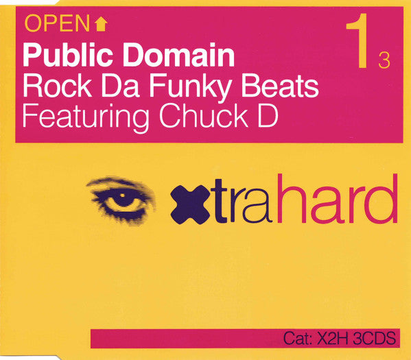 Public Domain Featuring Chuck D : Rock Da Funky Beats (CD, Single)