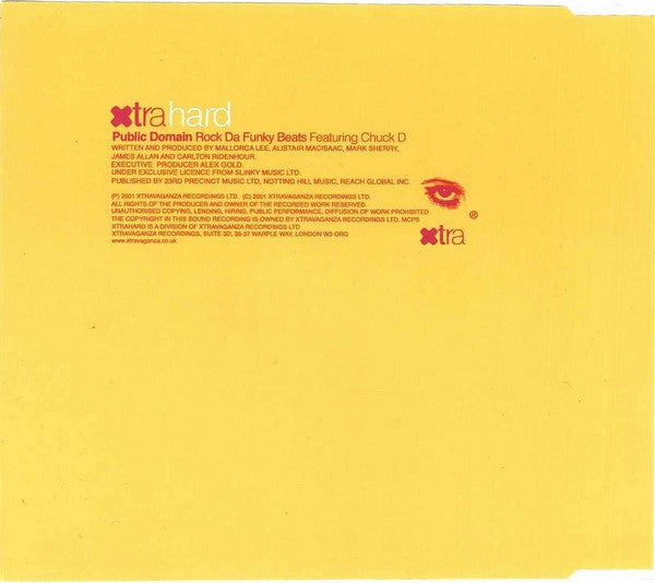 Public Domain Featuring Chuck D : Rock Da Funky Beats (CD, Single)