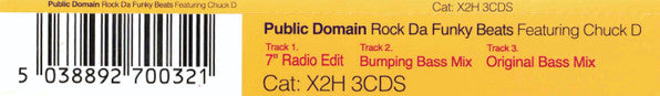 Public Domain Featuring Chuck D : Rock Da Funky Beats (CD, Single)