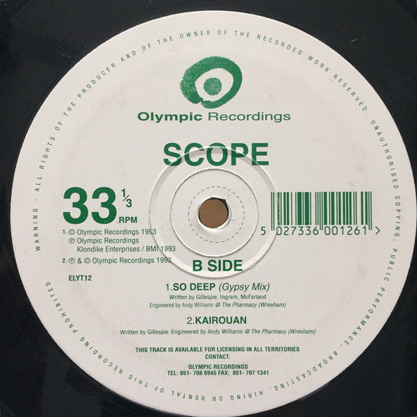 Scope : So Deep (12")