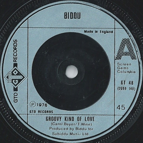 Biddu : Groovy Kind Of Love (7", Single)