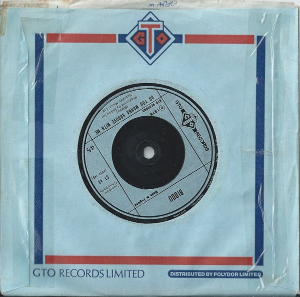 Biddu : Groovy Kind Of Love (7", Single)