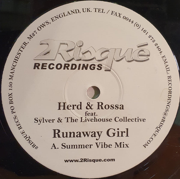 Herd & Rossa : Runaway Girl (12")