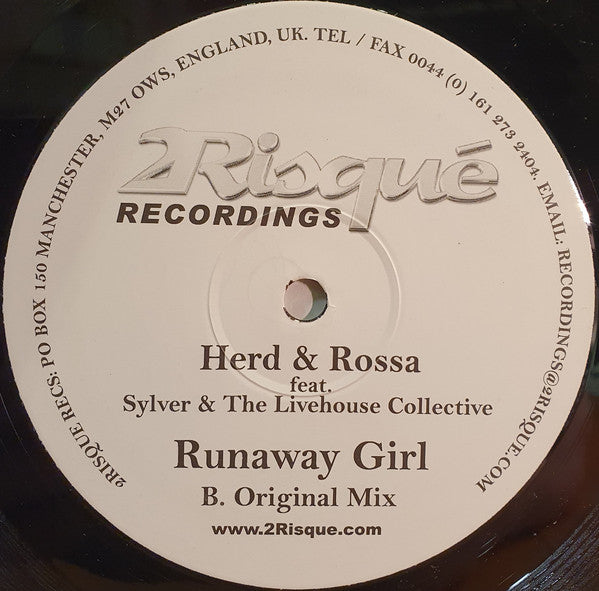 Herd & Rossa : Runaway Girl (12")