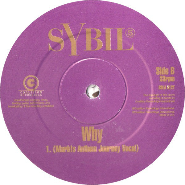 Sybil : Why (12", Single)